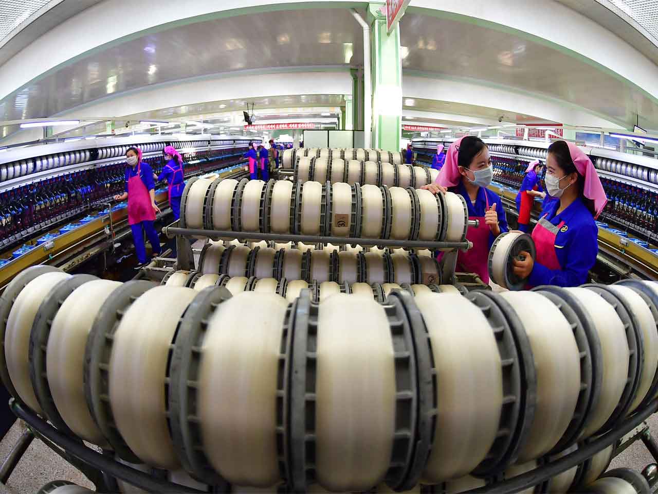 Pyongyang Kim Jong Suk Silk Mill