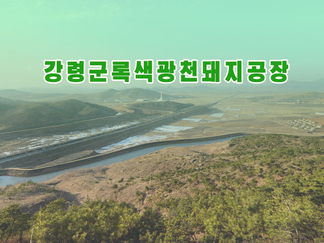 Kangryong County Green Kwangchon Pig Plant	 
