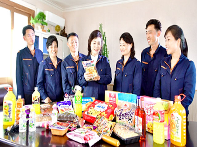 Kwangbok Kumgangsan foodstuff factory