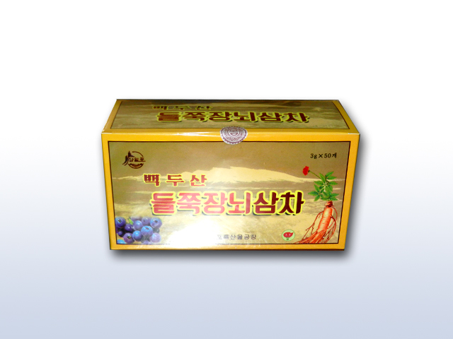 Paekdusan Cranberry Camphor Ginseng Tea