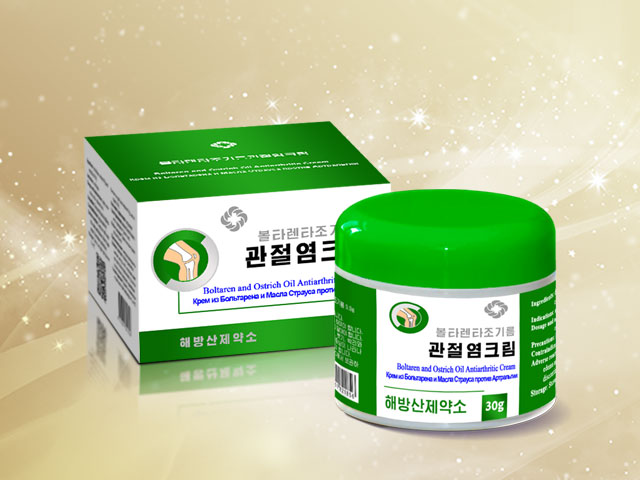 Boltaren and Ostrich Oil Antiarthritic Cream