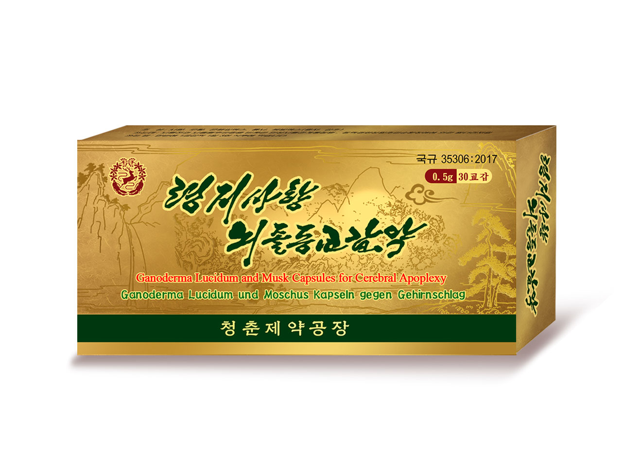 灵芝四香脑卒中胶囊