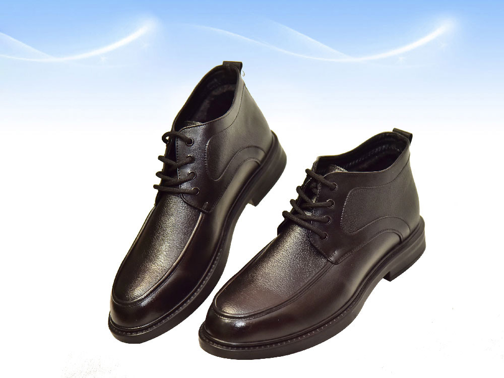  Winter leather shoes for men