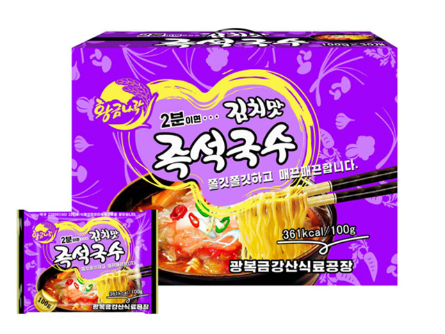 Лапша быстрого приготовления со вкусом Кимчхи