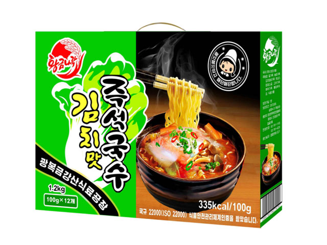 Лапша быстрого приготовления со вкусом Кимчхи