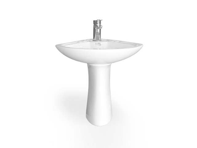 Corner washstand
